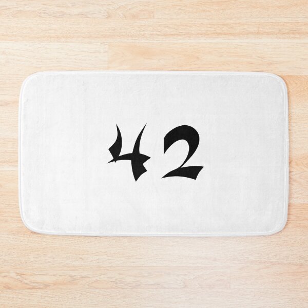 Item preview, 42, forty-two, black, shangai designed and sold by Numbers-Art.