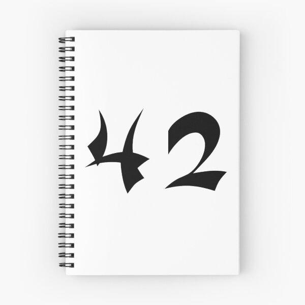 Item preview, 42, forty-two, black, shangai designed and sold by Numbers-Art.