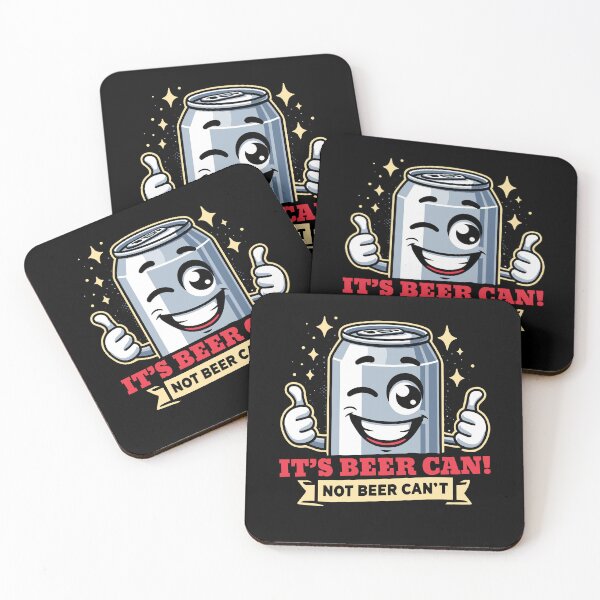 Item preview, It's Beer Can, Not Beer Can't Optimistic Beer Drinking Pun designed and sold by Dressed For  Duty.