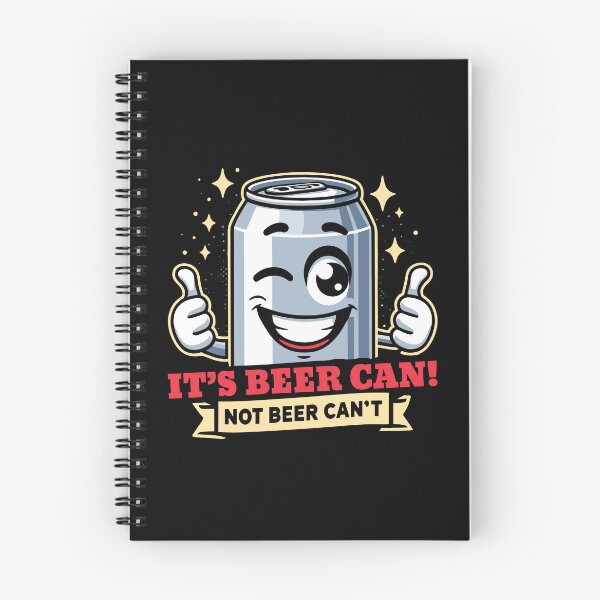 Item preview, It's Beer Can, Not Beer Can't Optimistic Beer Drinking Pun designed and sold by Dressed For  Duty.
