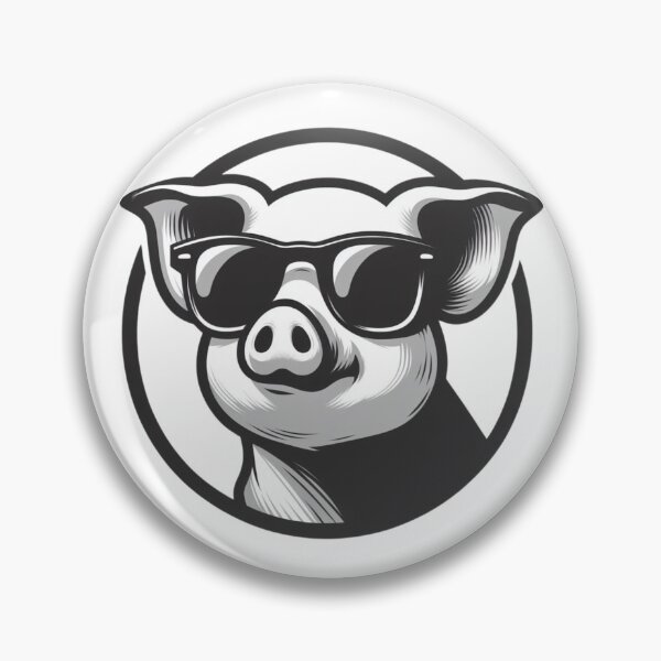 Item preview, Cool Pig designed and sold by DrawingDoodler.