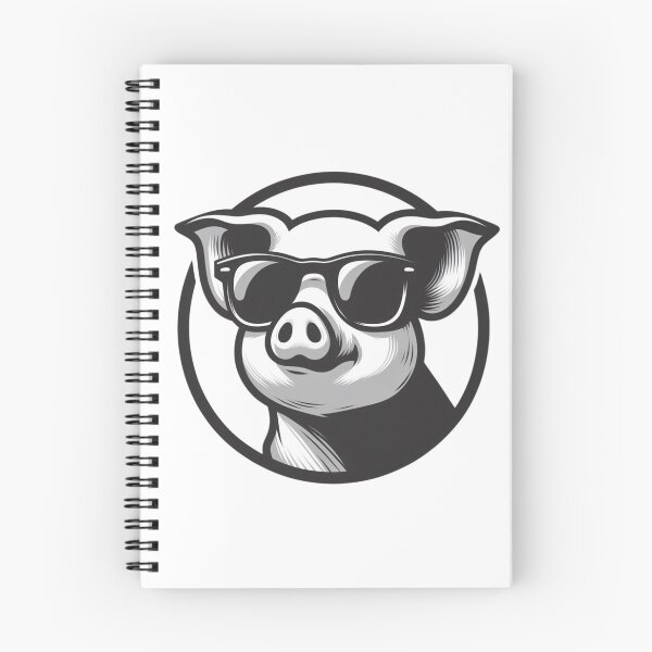 Item preview, Cool Pig designed and sold by DrawingDoodler.