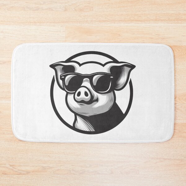 Item preview, Cool Pig designed and sold by DrawingDoodler.