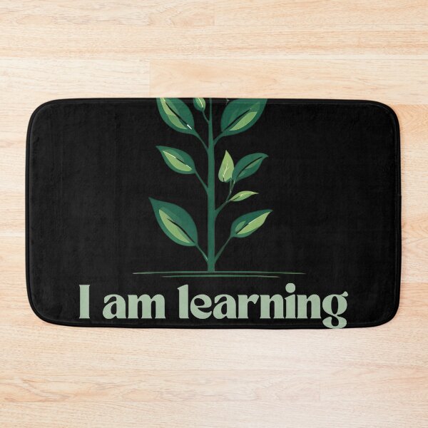 Item preview, I Am Learning And Growing Art designed and sold by Obsidian Ink by Wilshire.