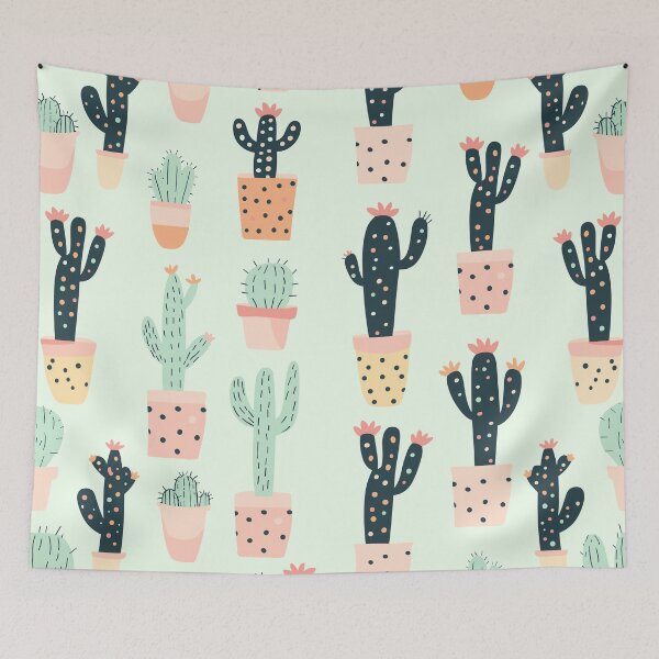 Item preview, Green Cactus Plants designed and sold by TraditionalCA.