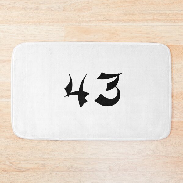 Item preview, 43, forty-three, black, shangai designed and sold by Numbers-Art.