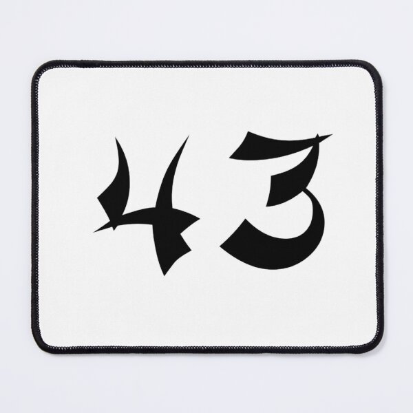 Item preview, 43, forty-three, black, shangai designed and sold by Numbers-Art.