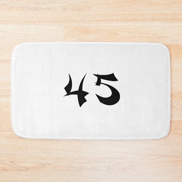 Item preview, 45, forty-five, black, shangai designed and sold by Numbers-Art.