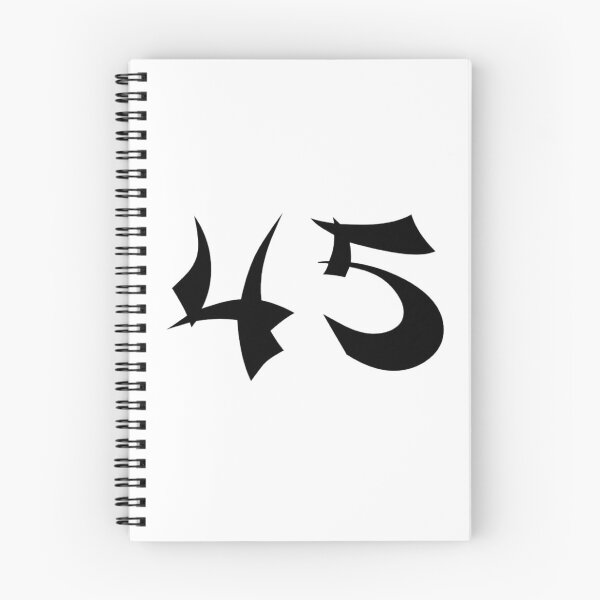 Item preview, 45, forty-five, black, shangai designed and sold by Numbers-Art.