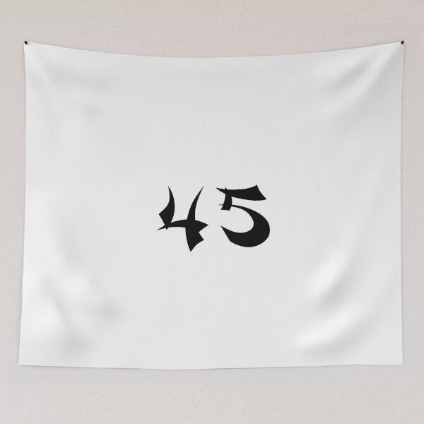 Item preview, 45, forty-five, black, shangai designed and sold by Numbers-Art.