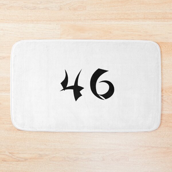Item preview, 46, forty-six, black, shangai designed and sold by Numbers-Art.