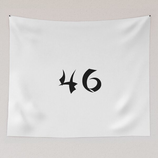Item preview, 46, forty-six, black, shangai designed and sold by Numbers-Art.