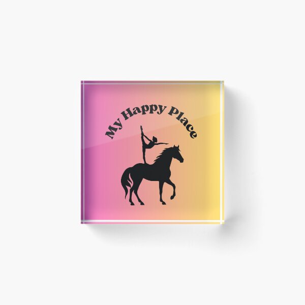 Item preview, Equestrian Vaulting - My Happy Place  designed and sold by ClassesCurious.