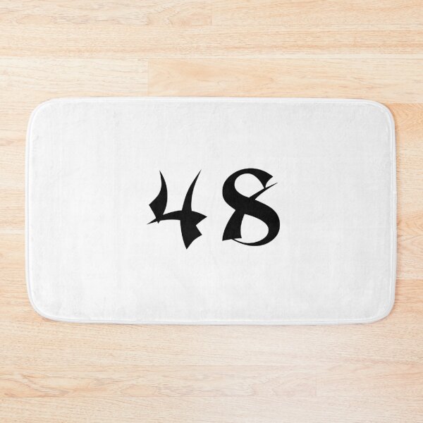 Item preview, 48, forty-eight, black, shangai designed and sold by Numbers-Art.