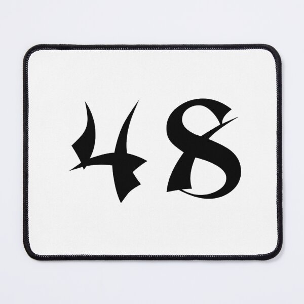 Item preview, 48, forty-eight, black, shangai designed and sold by Numbers-Art.