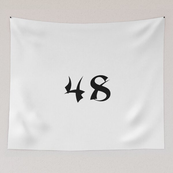 Item preview, 48, forty-eight, black, shangai designed and sold by Numbers-Art.