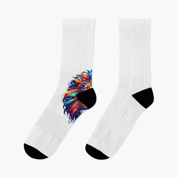Item preview, Colorful lion face designed and sold by ModederZukunft.