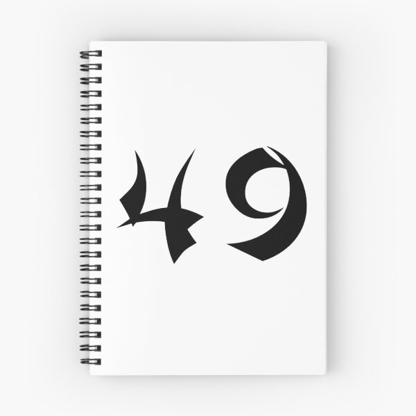 Item preview, 49, forty-nine, black, shangai designed and sold by Numbers-Art.