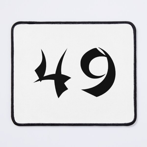 Item preview, 49, forty-nine, black, shangai designed and sold by Numbers-Art.