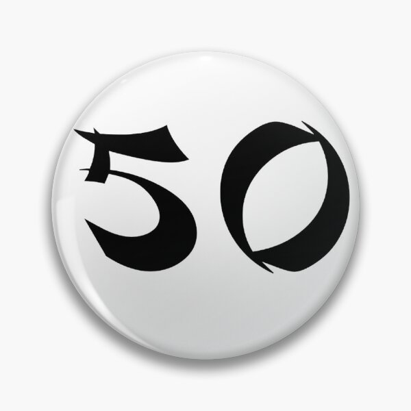 Item preview, 50, fifty, black, shangai designed and sold by Numbers-Art.