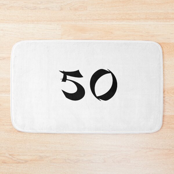 Item preview, 50, fifty, black, shangai designed and sold by Numbers-Art.