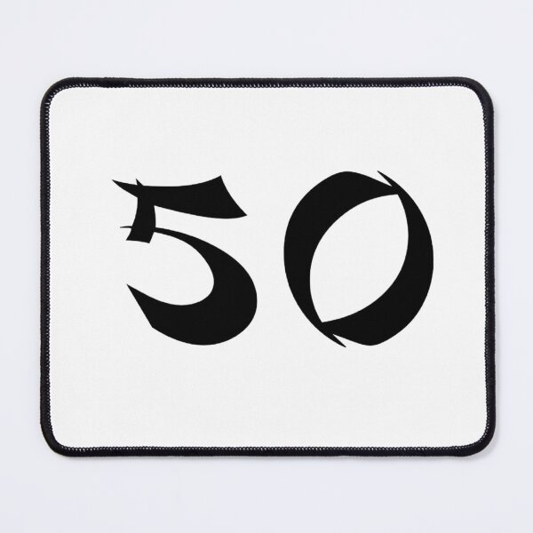 Item preview, 50, fifty, black, shangai designed and sold by Numbers-Art.