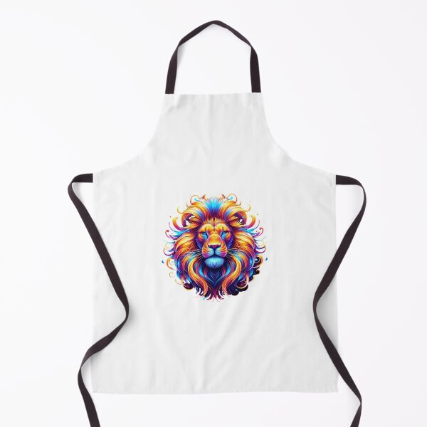 Item preview, Colorful lion face designed and sold by ModederZukunft.