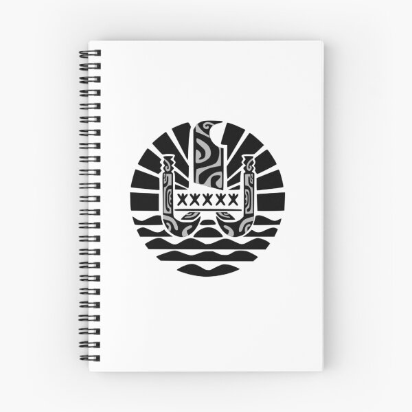Item preview, Flag of French Polynesia (black) designed and sold by Nesian-Tahiti.