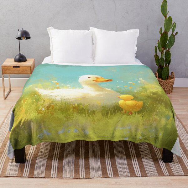 Item preview, Vintage Art Mother Duck and Baby Duck designed and sold by Christian Weiss.