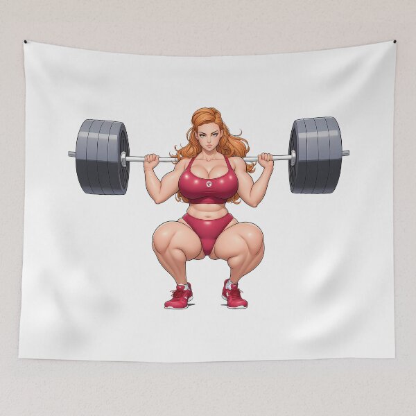 Item preview, Female Powerlifter ! designed and sold by Sawset.