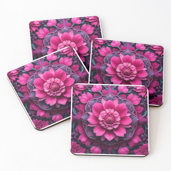 Aperçu de l'œuvre Mandala rose créée et vendue par PhotoDesignNZ.