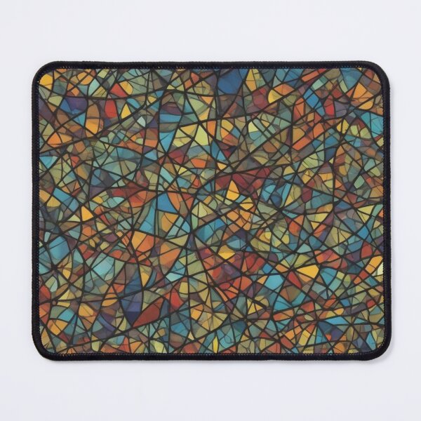 Item preview, Abstract Colorful Stained Glass Pattern designed and sold by calibrit.