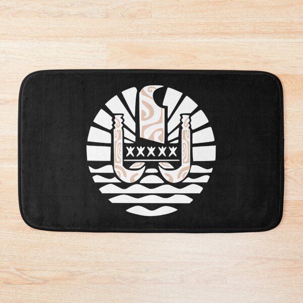 Item preview, Flag of French Polynesia (white) designed and sold by Nesian-Tahiti.