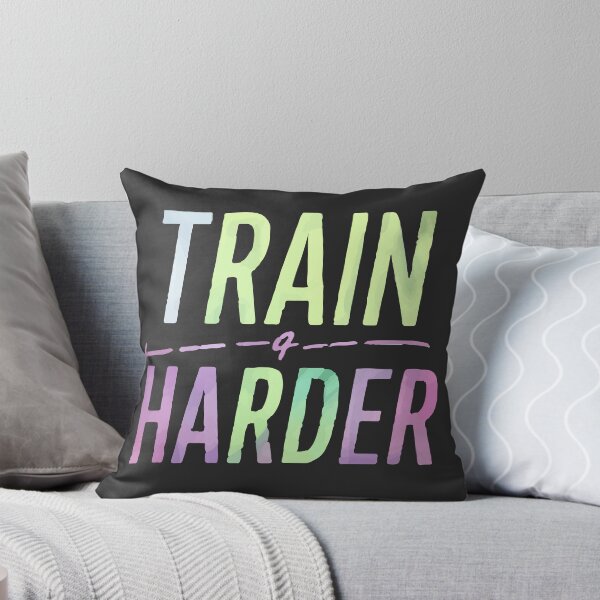 Item preview, Train harder gym motivation designed and sold by therustyart.