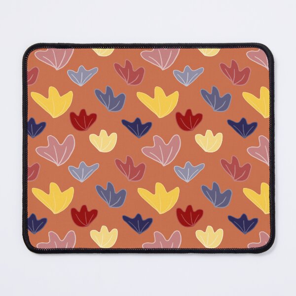 Item preview, Pretty leaves - dark coral designed and sold by SerahO.