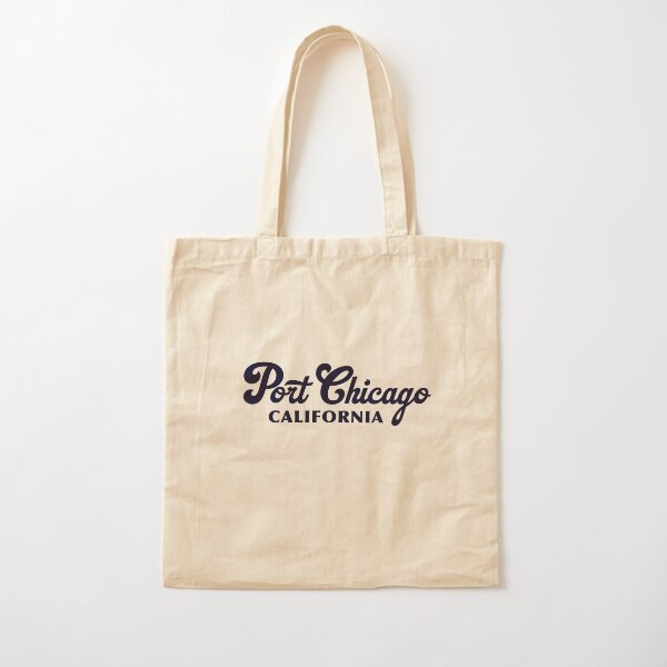 Port Chicago California (Navy) Cotton Tote Bag