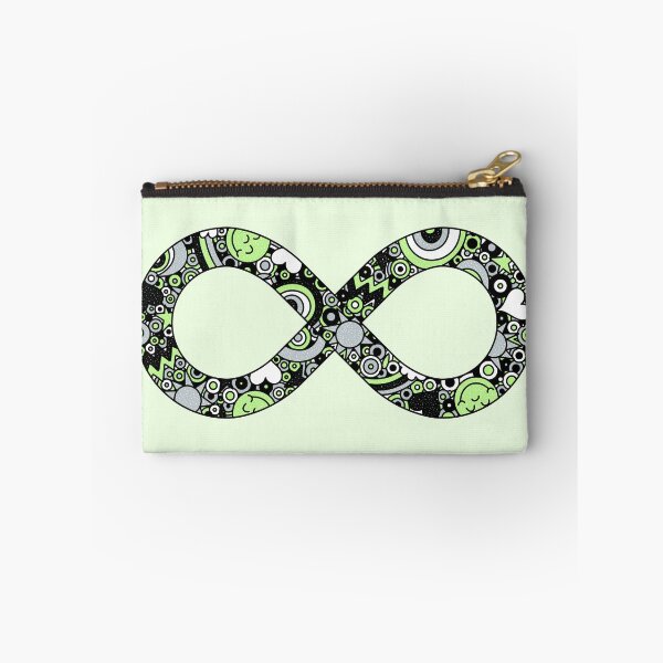 Item preview, Infinity Neurodiverse Doodle Agender Pride Flag designed and sold by JoyfulJen.