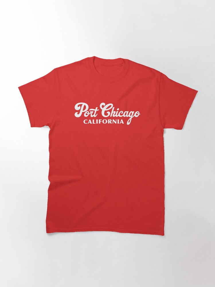 Thumbnail 3 of 7, Classic T-Shirt, Port Chicago California (White) designed and sold by PortChicago.