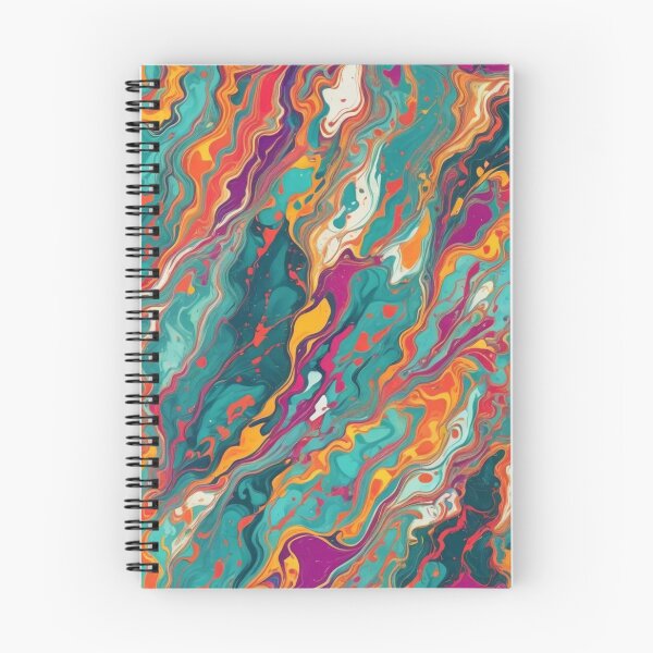 Item preview, Abstract Colorful Marbleized Pattern designed and sold by calibrit.