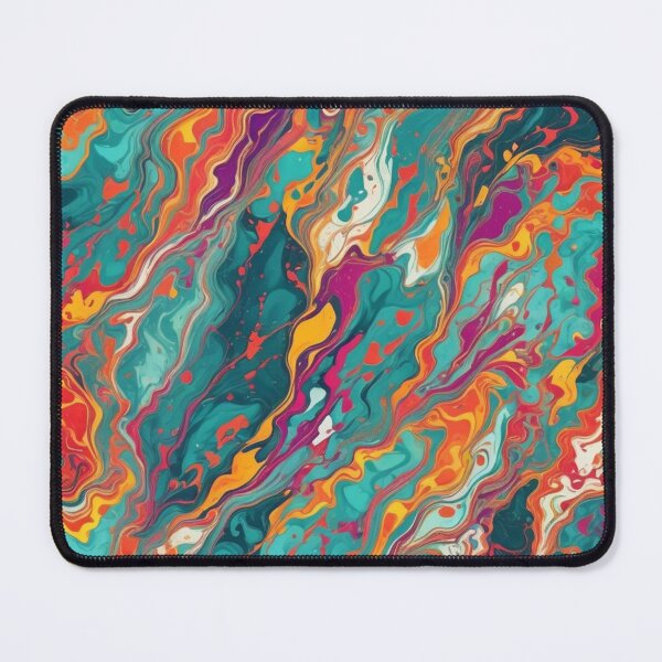 Item preview, Abstract Colorful Marbleized Pattern designed and sold by calibrit.
