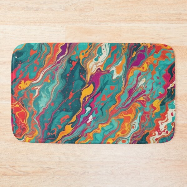 Item preview, Abstract Colorful Marbleized Pattern designed and sold by calibrit.