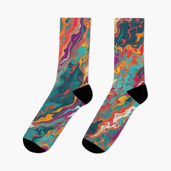 Item preview, Abstract Colorful Marbleized Pattern designed and sold by calibrit.