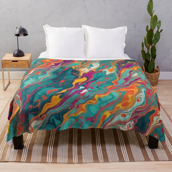 Item preview, Abstract Colorful Marbleized Pattern designed and sold by calibrit.