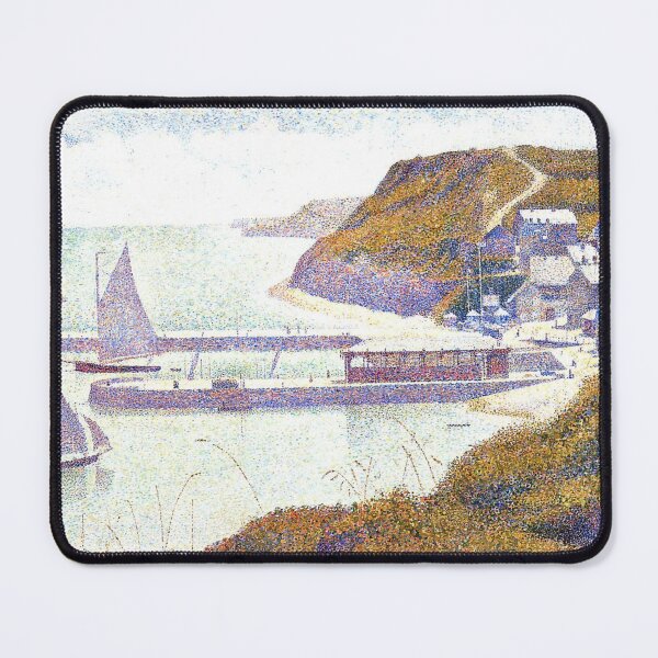 Item preview, Harbour at Port-en-Bessin Georges Seurat Famous painting designed and sold by ArtUnova.