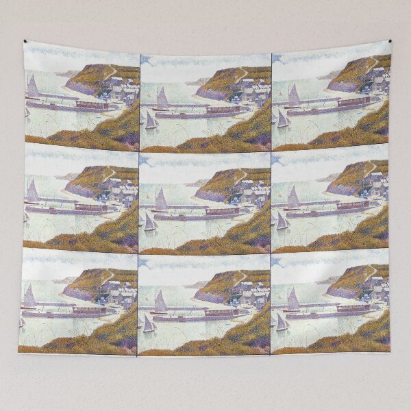 Item preview, Harbour at Port-en-Bessin Georges Seurat Famous painting designed and sold by ArtUnova.