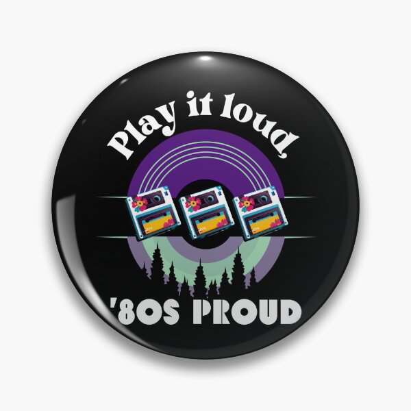 Item preview, Play It Loud: An 80s Pop Culture Flashback designed and sold by ArchVibe.