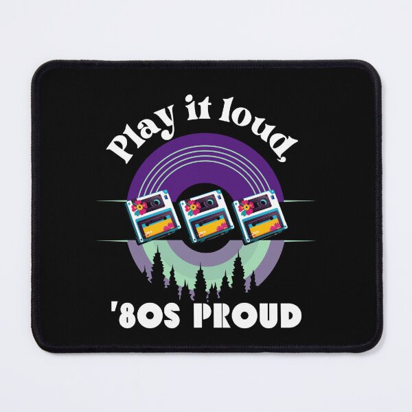 Item preview, Play It Loud: An 80s Pop Culture Flashback designed and sold by ArchVibe.
