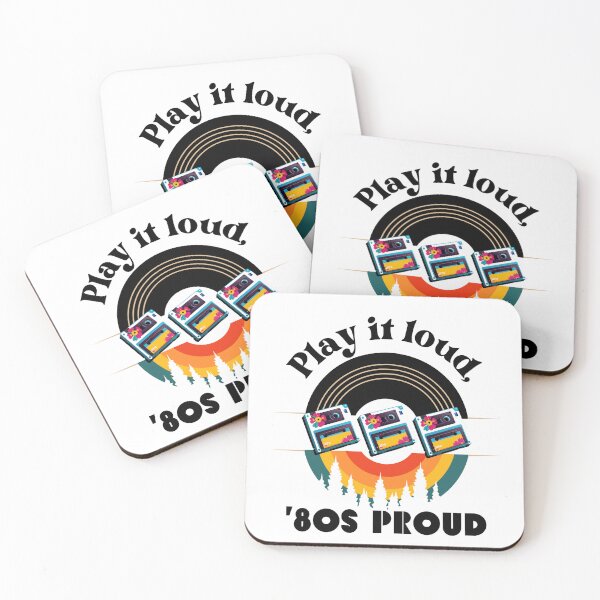 Item preview, Play It Loud: An 80s Pop Culture Flashback designed and sold by ArchVibe.