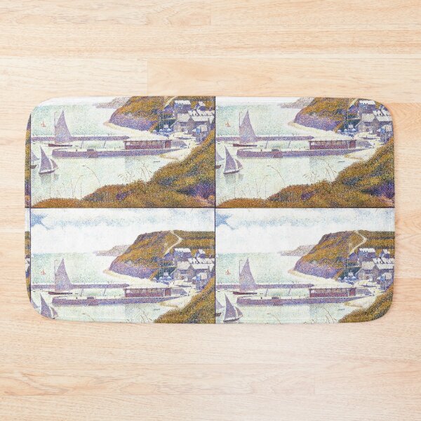 Item preview, Harbour at Port-en-Bessin Georges Seurat Famous painting designed and sold by ArtUnova.