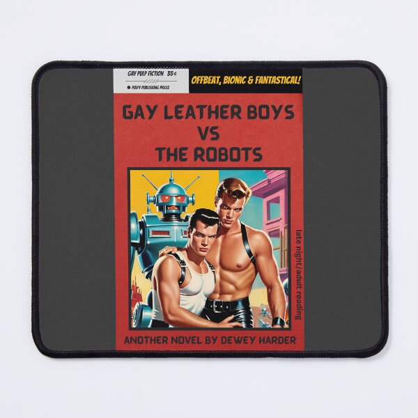 Item preview, Gay Leather Boys vs The Robots designed and sold by LochlynnLoaded.